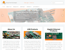 Tablet Screenshot of orangetreetech.com